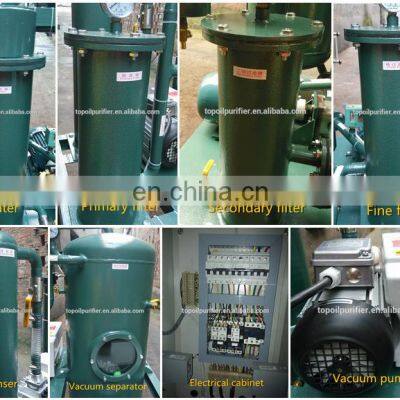 Lubricant Oil Reclaimer/Vacuum Compressor Oil Recycling Machine/Lube Oil Filtration Plant