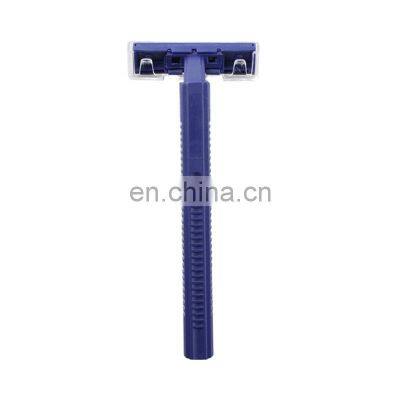 Hotel supplies Hot sell men shaving disposable 5PCS rubber handle safety razor