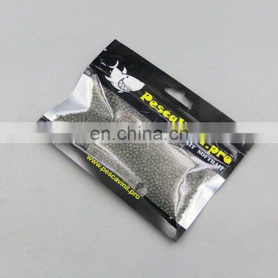 Aluminum foil fishing lure packaging zipper bag