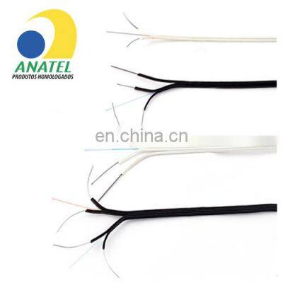 FTTH Indoor Outdoor 1 Core LSZH Steel Wire G657 Drop Cable for SC LC FC Apc Patch Cord Connector 1000m 2000m Price photo-4