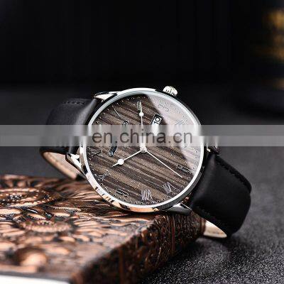 2022 BOBO BIRD Japan Quartz Movement Genuine Leather Watch Leather Strap Wooden Watch photo-2