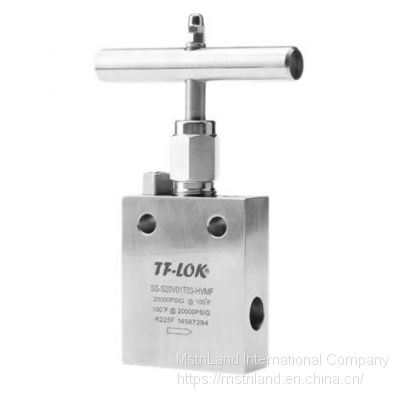 ULTRAHIGH HIGH PRESSURE NEEDLE VALVE