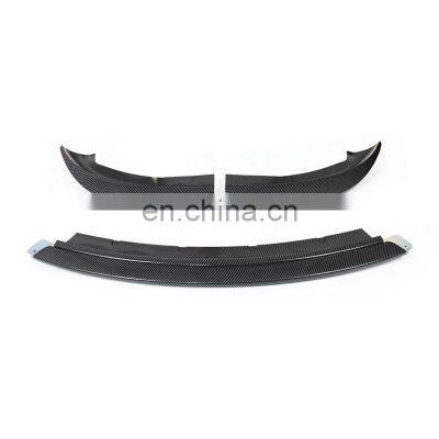 Car Accessories Front Bumper Shovel Lip Spoiler Diffuser ABS Front Lip For Tesla Model 3