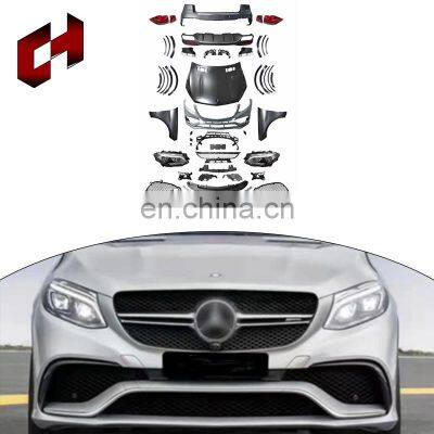 Ch Fast Shipping Factories Front Bumper Rear Bumper Grille Side Skirts Body Parts For Mercedes ML Upgrade to GLE63 W166