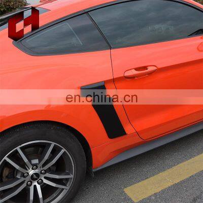 CH High Quality Black Matt Primer Body Exterior Decoration Trim Kit Rear Bumper Rear Fender For Ford Mustang 15-17