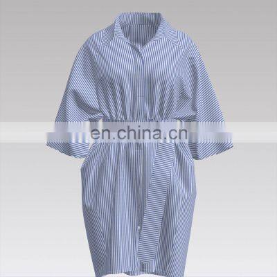 Оптовая хлопковая поплин для весенних и летних рубашек photo-4