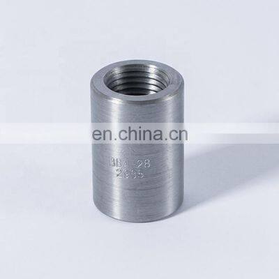 Parallel Thread Quick Stainless Steel Directional Coupler Rebar Straight Connector