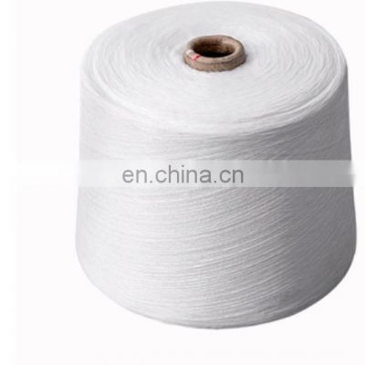 100% polyester ring spun yarn manufacturer waxed 30/1 fabricante de hilo de poliester hilado en anillo