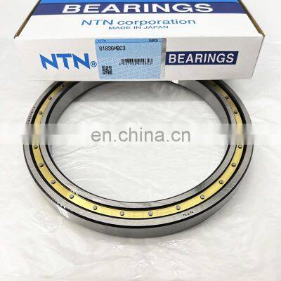 61836-MB-C3  NTN deep groove ball bearing 61836M with  brass cage bearing  61836MB 180x225x22mm