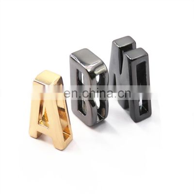 High quality Factory Price Pet Collar Accessories Full English Alphabetical Range Metal English Alphabet Letter