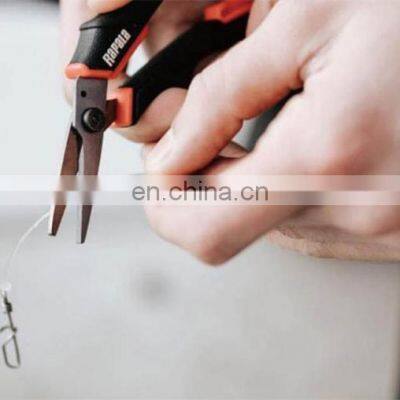 RCDPLS Portable Scissor Braid Line Lure Cutter Aluminum Saltwater Fishing Pliers With Inested Spring photo-4