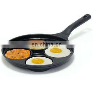 Cast Iron Kitchen 3-Cup Frying Egg Pan Multifunctional Breakfast Fryer Skillet Fryer Mold Cooking Pan Cookware photo-3