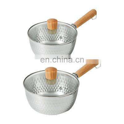 Stainless Steel Cooking Pot Stockpots Noodle Pot With Lid Saucepan Porridge for Soup Porridge Pot Milk photo-3