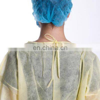 Factory Direct Supply Disposable Isolation Gown Waterproof Disposable Coverall Isolation Gowns photo-4