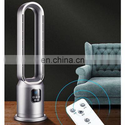Smart Home Appliances Bladeless Tower Fan Multi-Function With Tuya Control High Speed Bladeless Tower Fan Feature Comforts photo-3