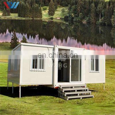 Cheap factory price 20ft 3 bedroom 40 foot 74 square meters prefab container house