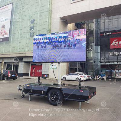 P5 LED display screen Mobile billboard trailer for Brand advertising release