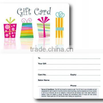 CR80 3 3/8 x 2 1/8 " Plastic Cards