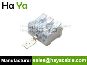 Push Wire Cable Connector Terminal Block For LED Light