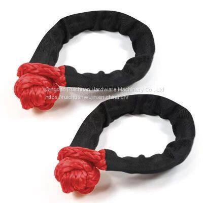 Outdoor Off-road Vehicle Polymer Shackle Soft Shackle Can Replace Carbon Steel Shackle Trailer Car Rescue Rope photo-3