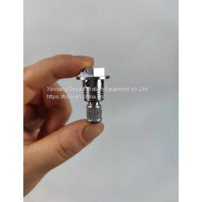 All Welded polyester melt metal candle filter element