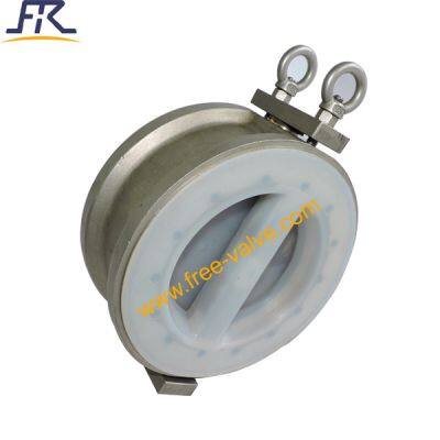 PTFE Lined Butterfly Wafer Type Check Valve