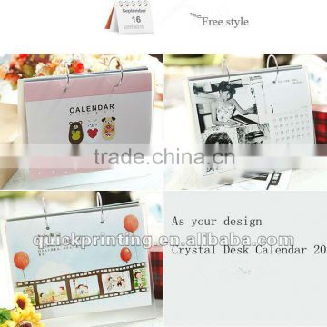 New fashion quality & top quality printing2016 calendar