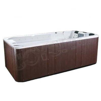 OEM Large Swim Spa Cover Swimming Pools 4 Meter Swimspa With Led Waterfall photo-5