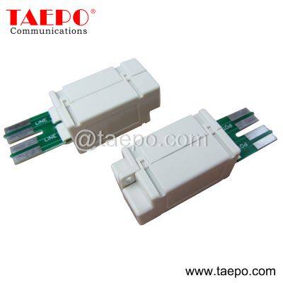 ADSL/POTS double low pass filter for krone LSA disconnection module