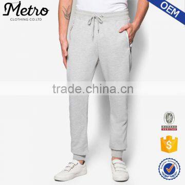 Wholesale Grey Men's Latest Design Sweatpants Sports Style Pants