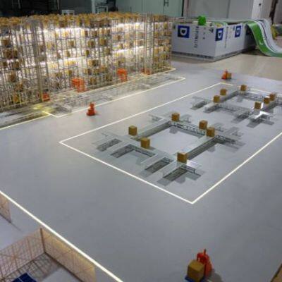 Warehouse Logistics Sand Table Model Production Factory photo-3