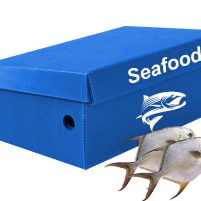 Eco-Friendly PP Corrugated Seafood Packaging – Durable Boxes for Fish Transport