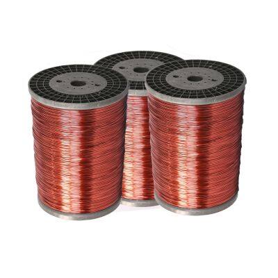 Winding Wire PEW Insulation for Electric Motor Enameled Aluminium Enameled Electrical Wires AWG SWG IEC-60317 America photo-2