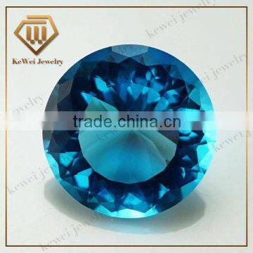 Wuzhou hot sell gemstone glass glass beads for jewelry making