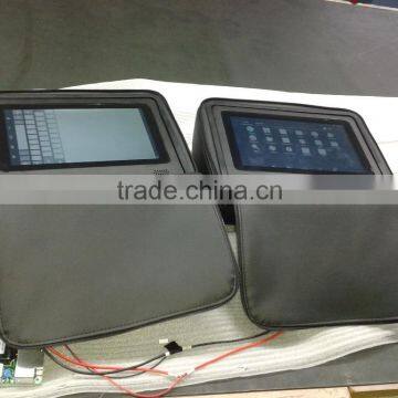 9 Inch Lcd Touch Screen Monitor Capacitive Lcd 3g Wifi Bus Advertising Screen Headrest Advertising Android Car Headrest Display photo-4