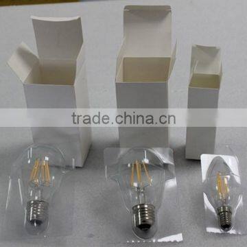 Hot!!! TUV CE ROHS 4W 360degree 400lm Clear Glass A60 E27 Led Bulb Smd Filament Bulb