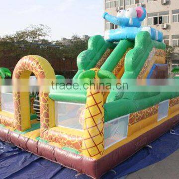 Funny Slide Plato Slide Blue Spirit Fairy Slide Popular Inflatable Slide photo-3