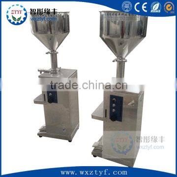 pneumatic liquid and cream semi-auto filling machine