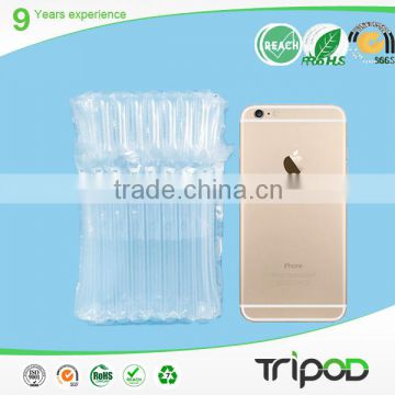 Mobile phone transport packaging, inflatable airbag