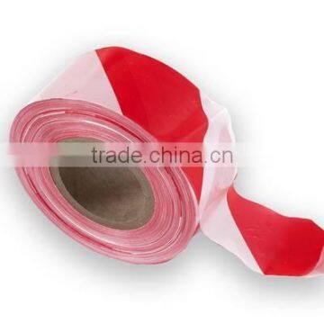 Red And White With SGS And TUV Certification Warning Tape