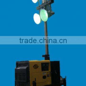 KDL6500T Trailer Type Diesel Power lighting Tower and Generator