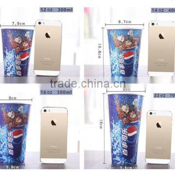 Customized Logo Double Wall Tea Cup 14oz Disposable Cup photo-4