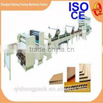 Complete corrugated cardboard carton production line