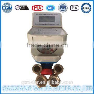 Smart RF IC Card Prepaid Water Meter With Water Prepaid Vending System