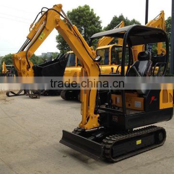 mini digger with UK engine,rubber tracks,Italian valve,0.05cbm bucket,sunproof,CE prove