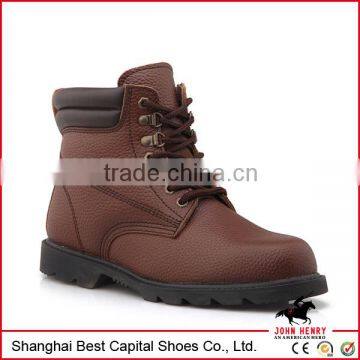 Brand red Goodyear safety shoes/lace to toe waterproof work boot/Extremely strong high leather boots