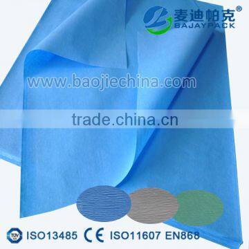 Alcohol-resistance disposable medical crepe paper