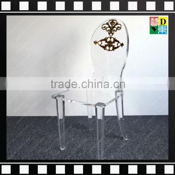 2016 Modern Transparent clear Acrylic restaurant banquet /wedding chairs from China