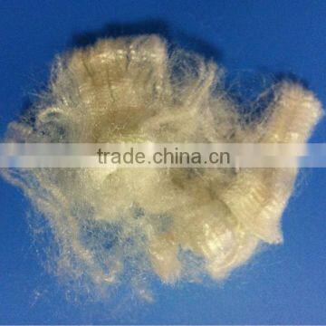 bright white fiber hollow non-siliconized 25D X64mm PSF for filling