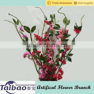 Beautiful hotel decor artificial evergreen branch